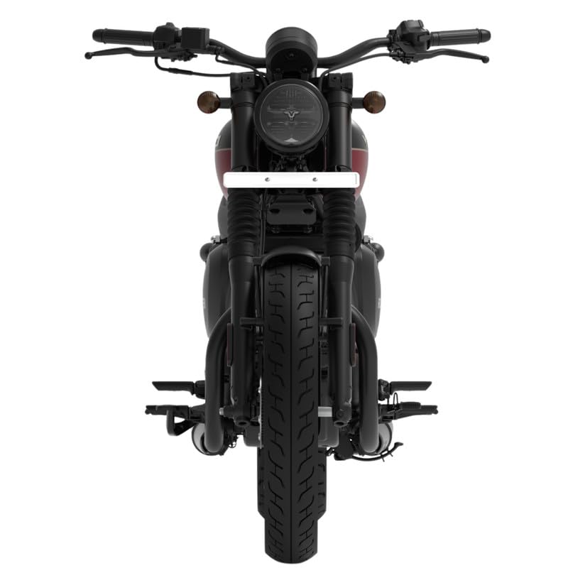 YEZDI Roadster Disc Bike Bloodrush Maroon Alloy Wheels Booking for Ex-Showroom Price - Image 3
