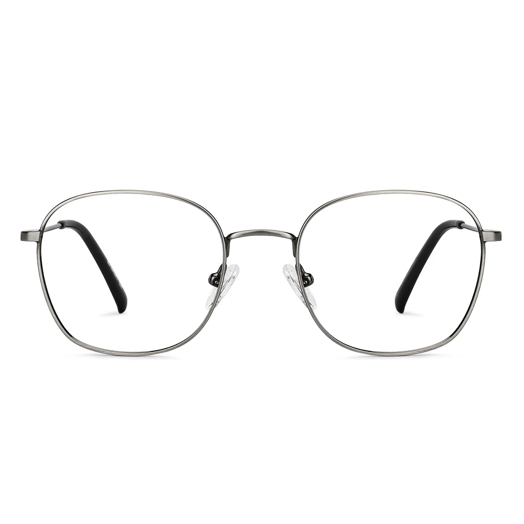 Lenskart -Air Switch Gunmetal Full Rim Round - Image 2