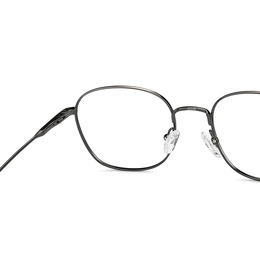 Lenskart -Air Switch Gunmetal Full Rim Round - Image 6