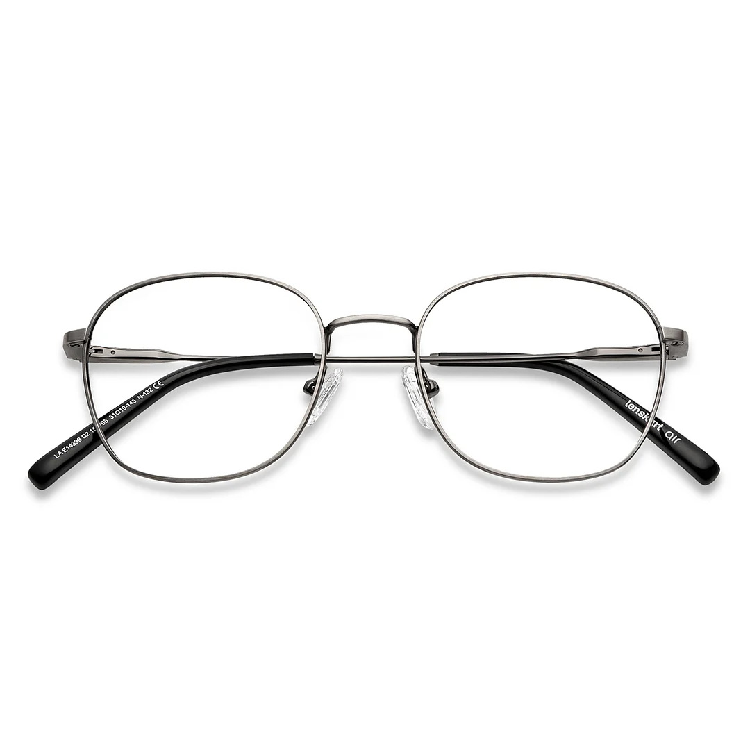 Lenskart -Air Switch Gunmetal Full Rim Round - Image 7