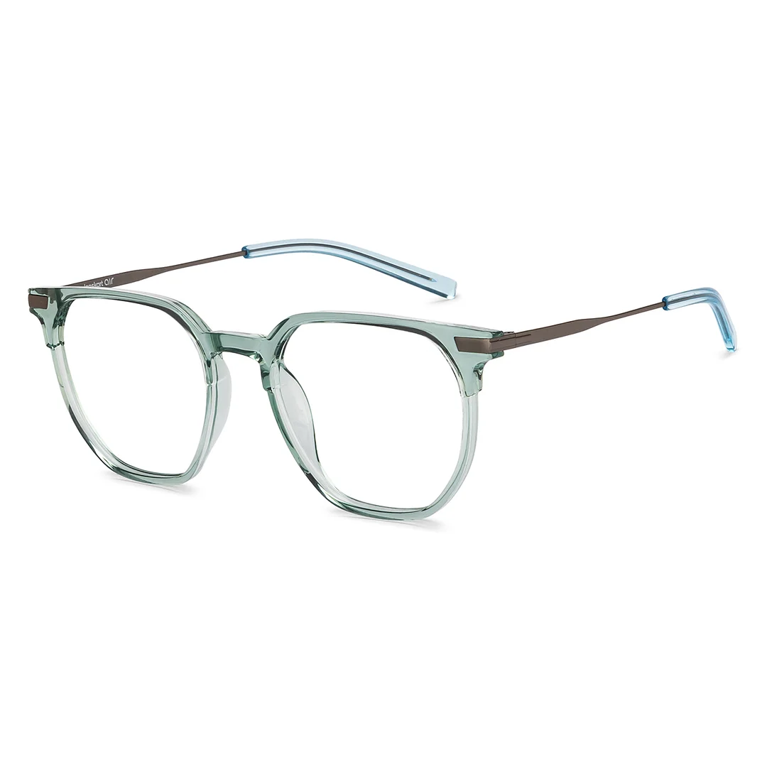 Lenskart -Air Pop Transparent Full Rim Geometric - Image 5