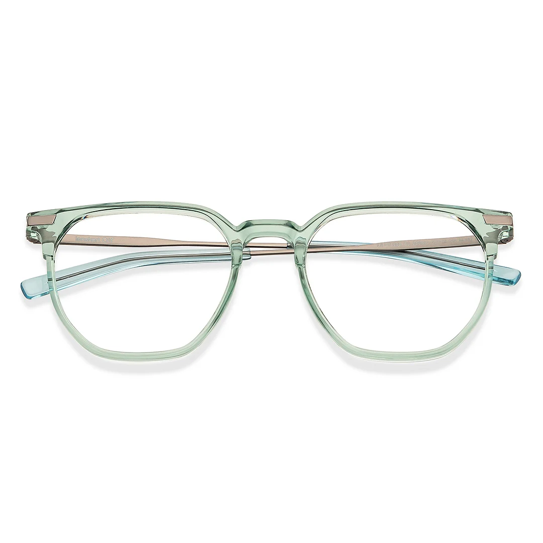 Lenskart -Air Pop Transparent Full Rim Geometric - Image 2
